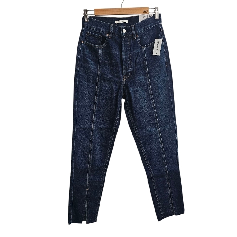 PACSUN Dark Wash Ultra High Rise Slim Jeans Size 26 NWT